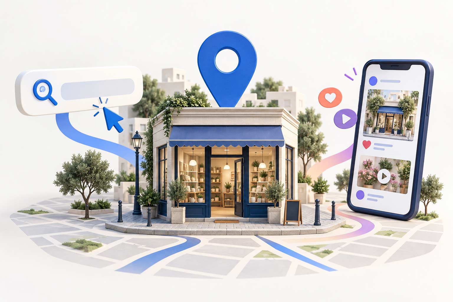Facebook o instagram ADS per le attività locali