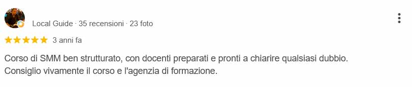 Recensione sul corso di Social Media Marketing ben strutturato